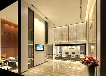 龍威擔保白云區(qū)辦公室裝修設計