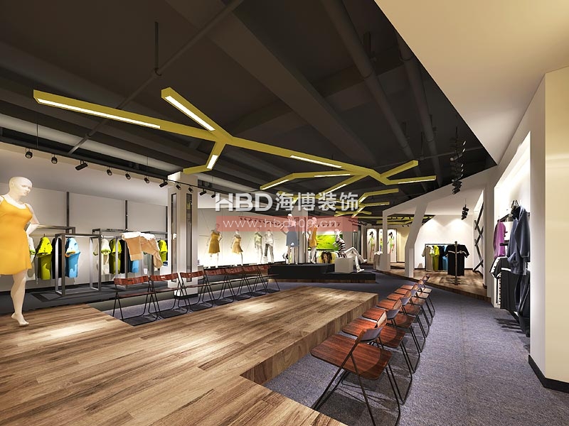 諧霆服裝公司辦公室設(shè)計裝修 展廳設(shè)計