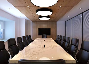 豪順物流公司會議室設(shè)計