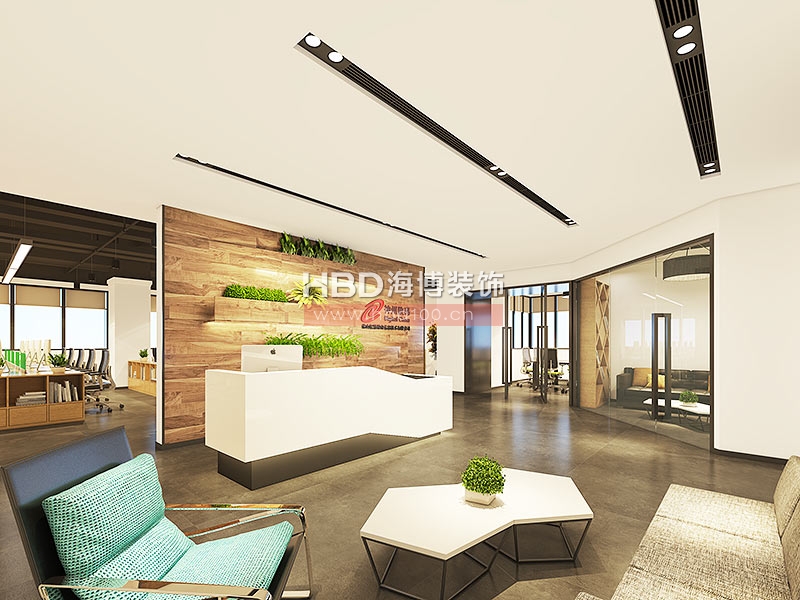 前廳設(shè)計效果圖,辦公室設(shè)計案例,廣州辦公室裝修,海博裝飾.jpg 前廳設(shè)計效果圖,辦公室設(shè)計案例,廣州辦公室裝修,海博裝飾.jpg