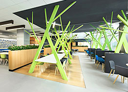 微軟公司辦公室裝修設(shè)計(jì)風(fēng)格